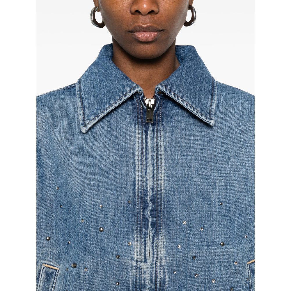 7 For All Mankind Outerwears - Blue | 98b5ed92f388a1e728e727c75c58e73806f08818