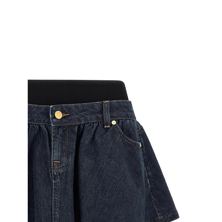 7 For All Mankind Skirts - Blue, Black | 7f958bfa00257cf02c8cd15c3f0962353e9c9950