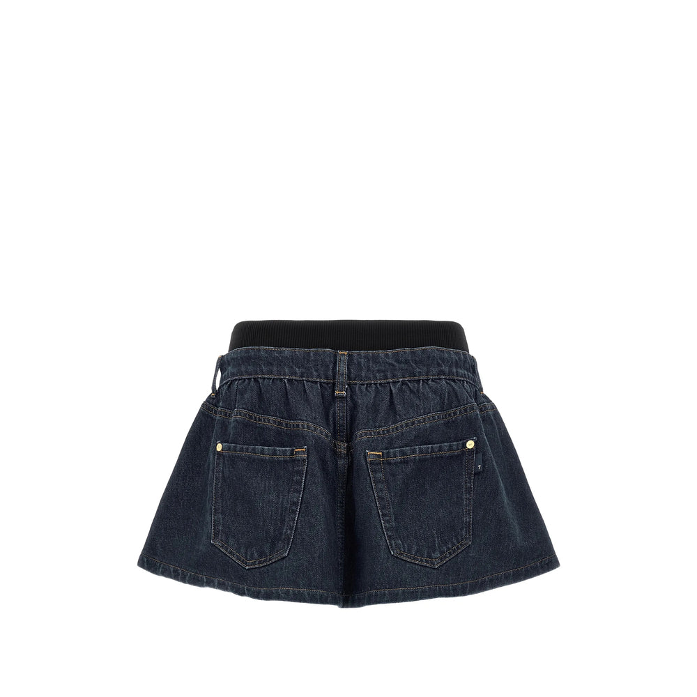 7 For All Mankind Skirts - Blue, Black | e5b848f60cf838e1f514527030a8f54e7d414f9f