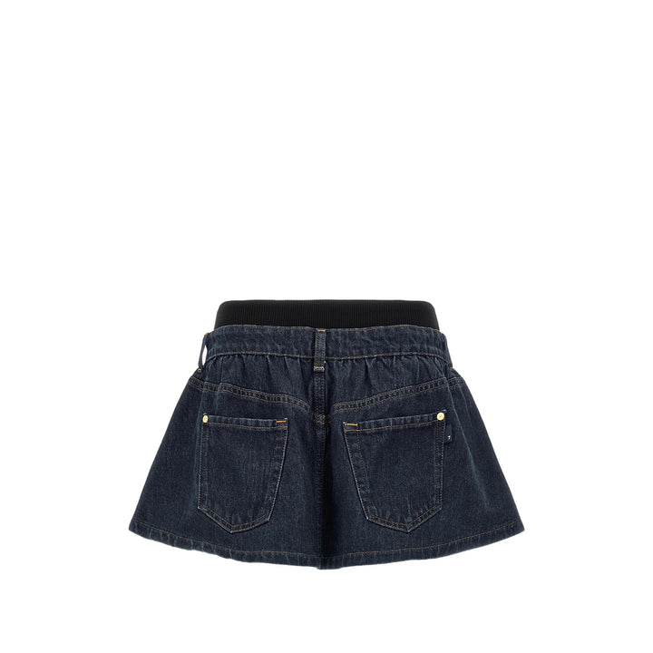 7 For All Mankind Skirts - Blue, Black | e5b848f60cf838e1f514527030a8f54e7d414f9f