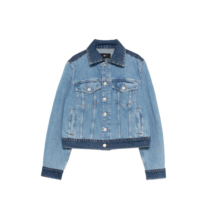 7 For All Mankind Outerwears - Blue | 40b87b30c08e81e57cfce0d261b116ec92e642bd