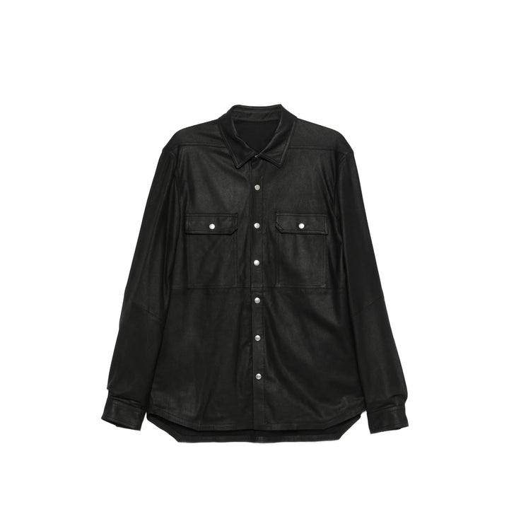 Rick Owens Leather Outerwears - Black | cf3f12b9711feef9187413efaa30f3e343e6e20d