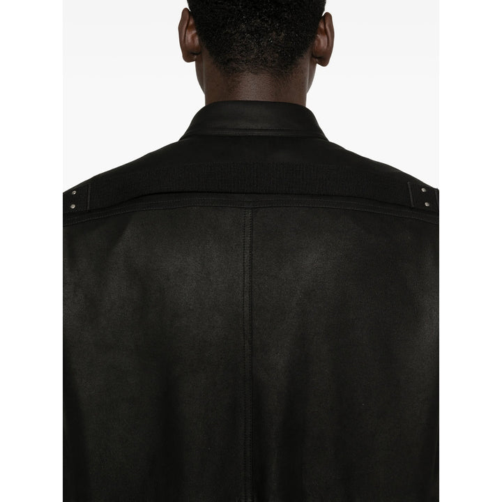 Rick Owens Leather Outerwears - Black | 7c86009f17b78e1795cc8f3d97b7bd0a7c8e101f