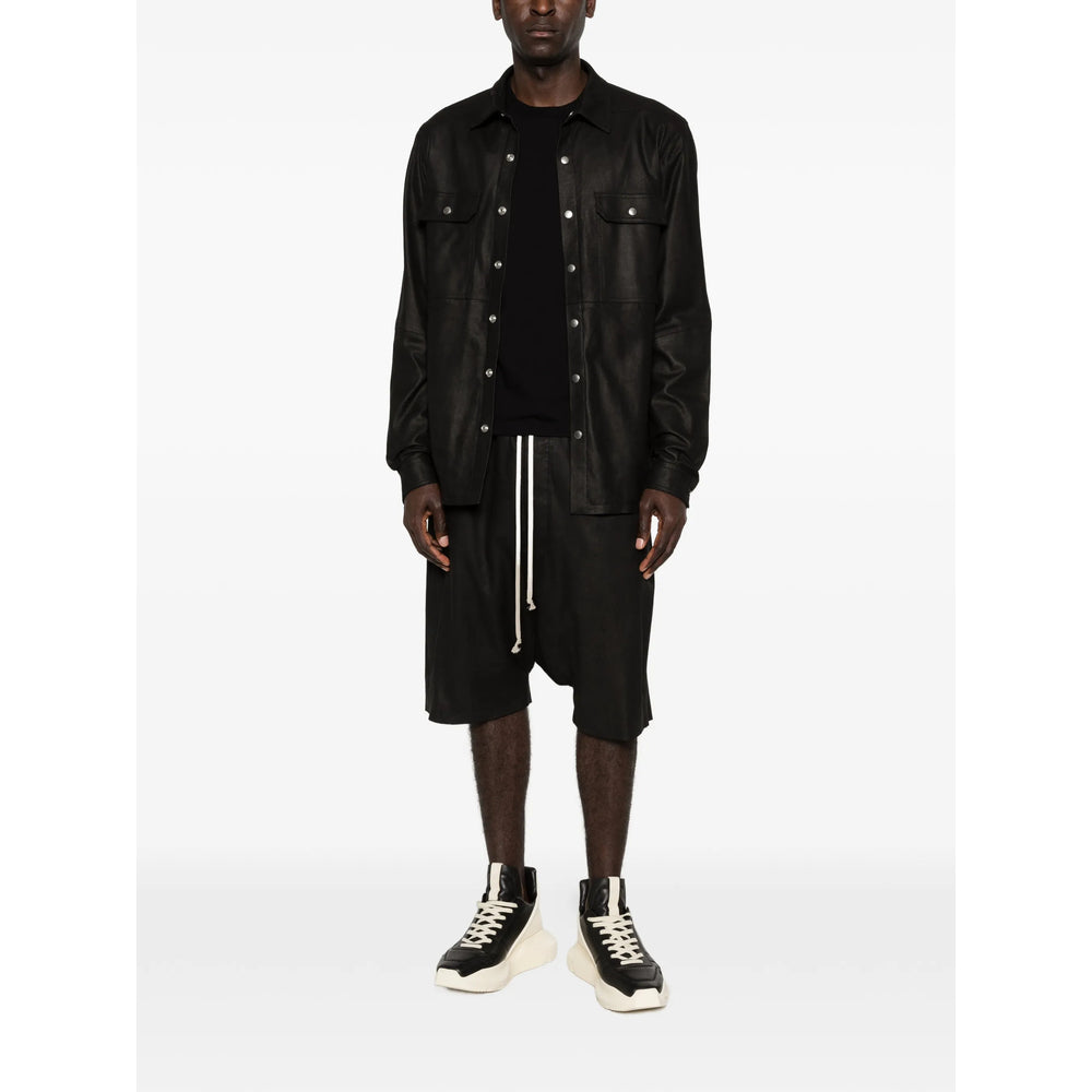 Rick Owens Leather Outerwears - Black | 2a780976874f1f49a2df854b1e0e298a01bde5ee