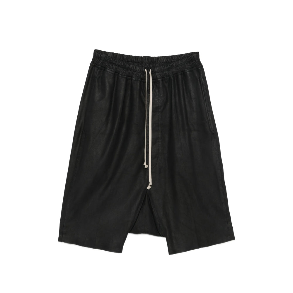 Rick Owens Leather Pants - Black | 367fcf86c5fb92e4b87dd0005ae680d39f1aa6f1