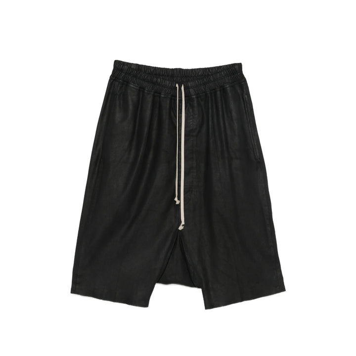 Rick Owens Leather Pants - Black | 367fcf86c5fb92e4b87dd0005ae680d39f1aa6f1
