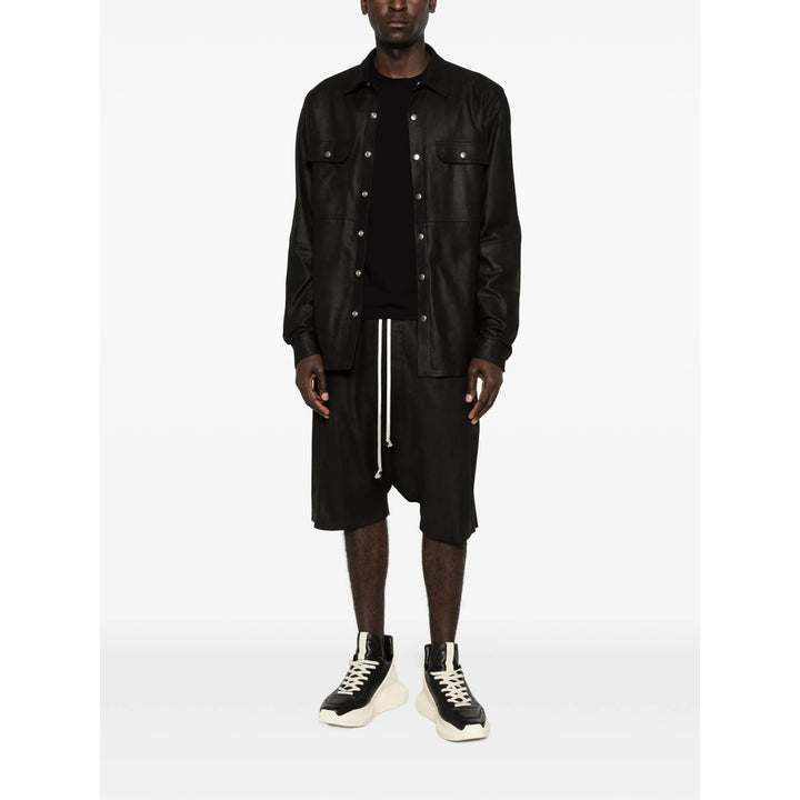 Rick Owens Leather Pants - Black | 8ff7eaf22b9c459cf5bbad0a849f83a25a88815d