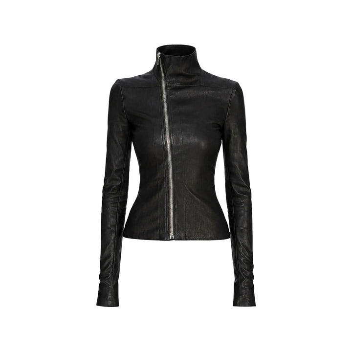 Rick Owens Leather Outerwears - Black | 384c1416f9d61c001e2fb048ec87f6f7abcd7ec3