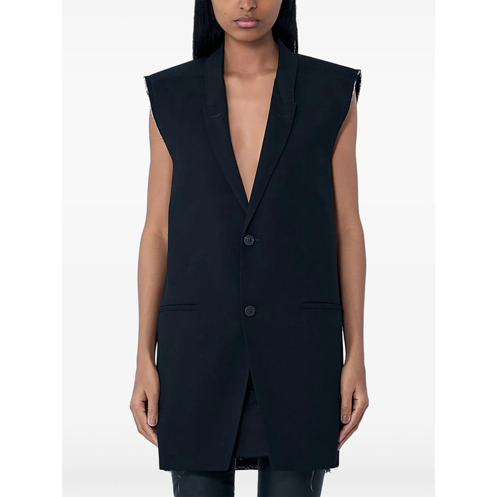 Rick Owens Waistcoats - Black | 330f6e9be39bce5b944c798c18926d48764f9792