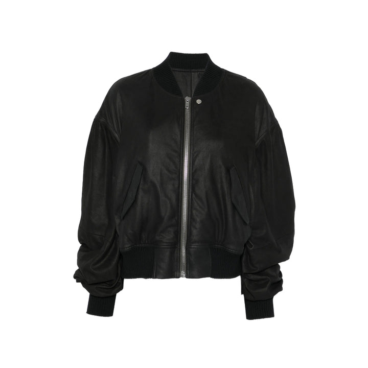 Rick Owens Leather Outerwears - Black | 9a3eba335b834c0fd90e506515d36ce77b18b821