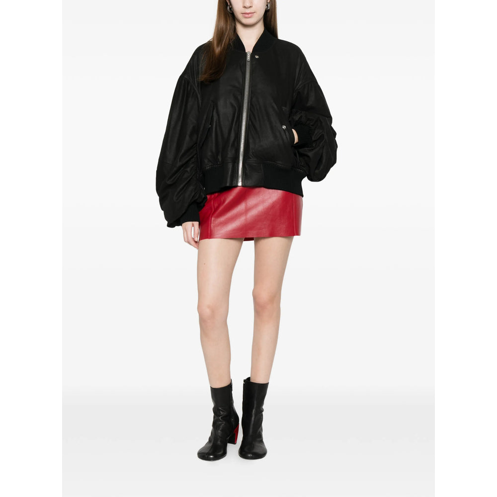 Rick Owens Leather Outerwears - Black | 1cff69e0e45369ad082db01ee10309292247e994