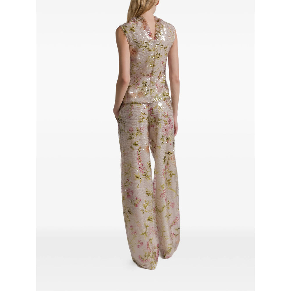 Alberta Ferretti Pants - Neutral, Pink | 6980b65a4eb711e9508b3cef8cdf9886e4febb9f