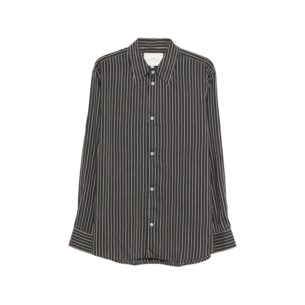 Studio Nicholson Shirts - Black, Neutral | 74f3ef95ed2ac555aaf17ff9f518c30201b9bdca