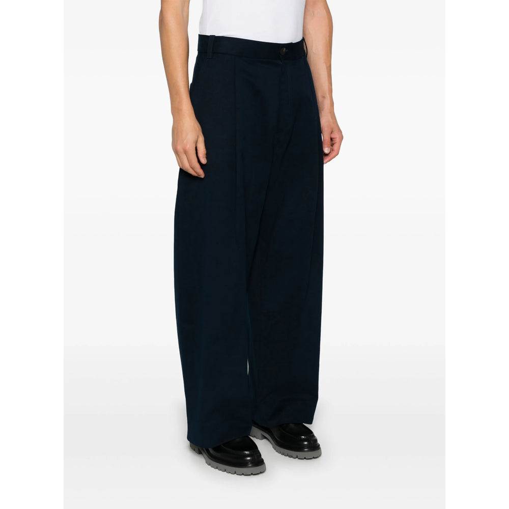Studio Nicholson Pants - Blue | 46bf706c8837ffb5edc027472e36f345c77be758