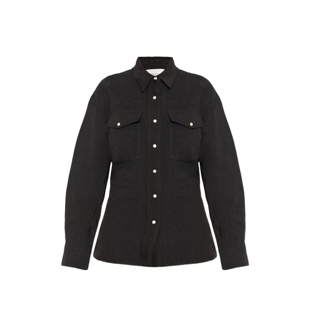 Studio Nicholson Shirts - Black | 14493eca588cc748da83b465241472843293205a