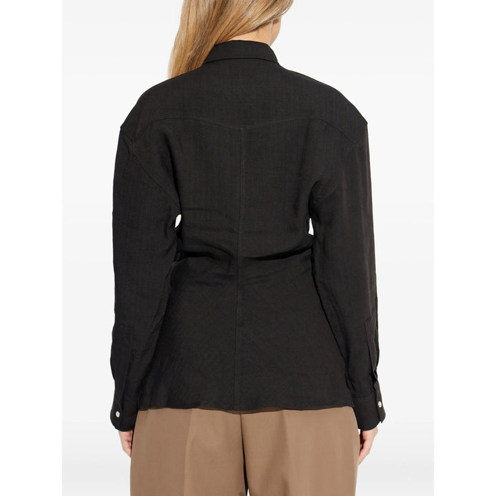 Studio Nicholson Shirts - Black | ef0a21bd0fe26d04bbd1655b388a6a290e4cad3e