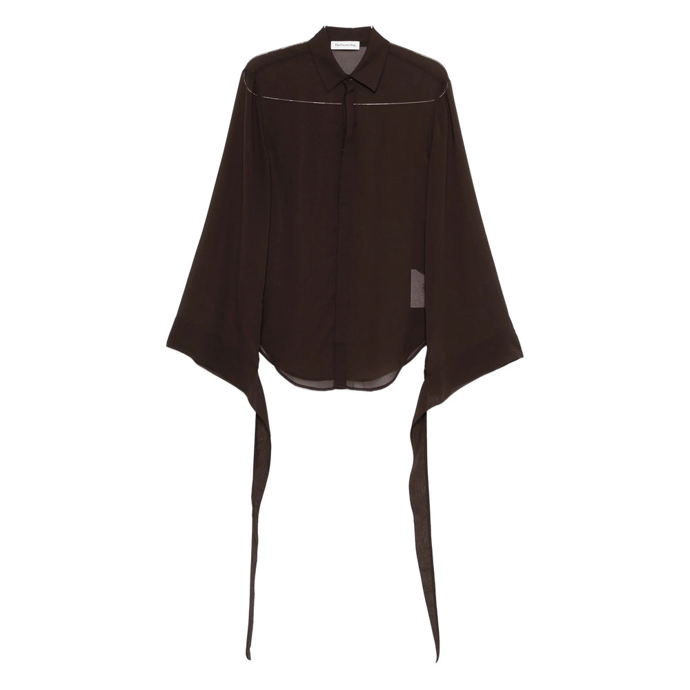 The Frankie Shop Shirts - Brown | d019a69b3d0d2b2434b5eb6040a3e39f1125ef0c