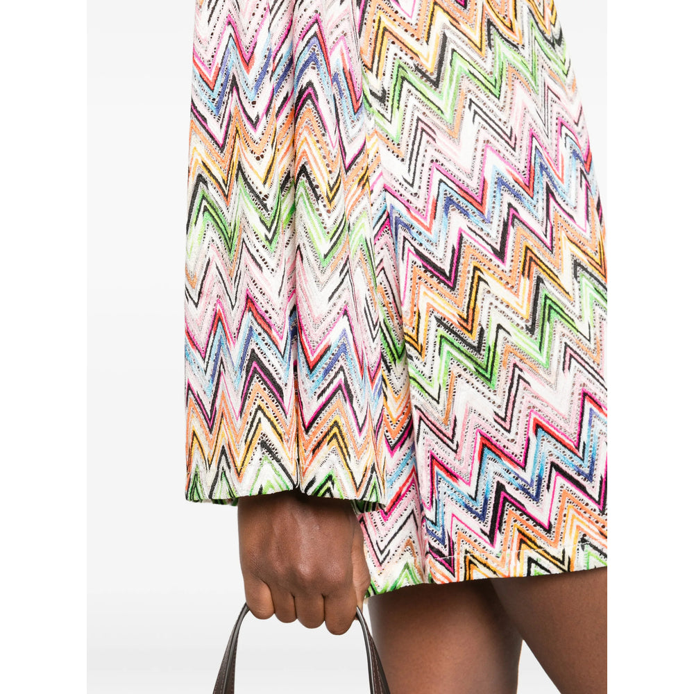 Missoni Dresses - White, Pink | f86c2646aa77e37a2d953d01b962fca9e5ab7008