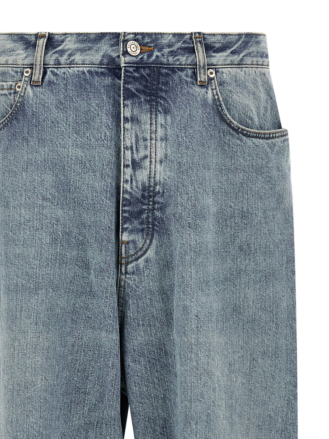 Balenciaga Wide Leg Jeans - Light Blue | bfebd5a9684e3d045f06d4674c23c0700c4aecfa