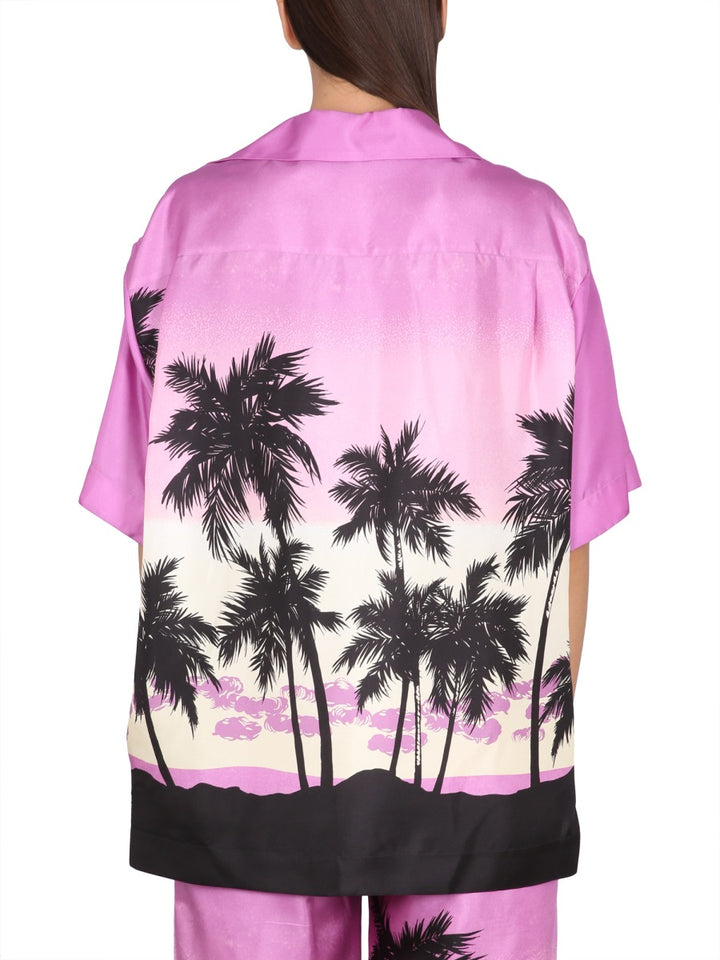 Palm Angels Shirts - Purple | Wanan Luxury