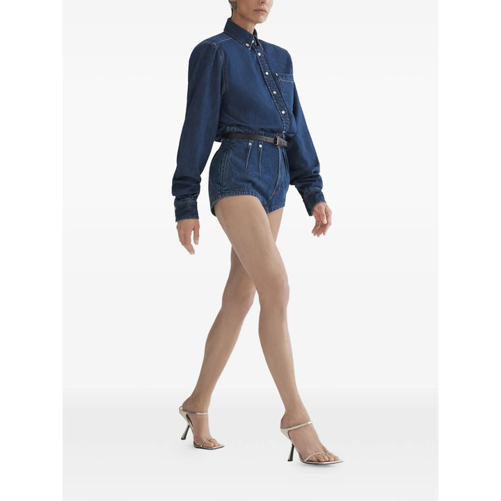 Mugler Shorts - Blue | 819f6490e6920c98f932afa93fb8a3a9a053e4e0