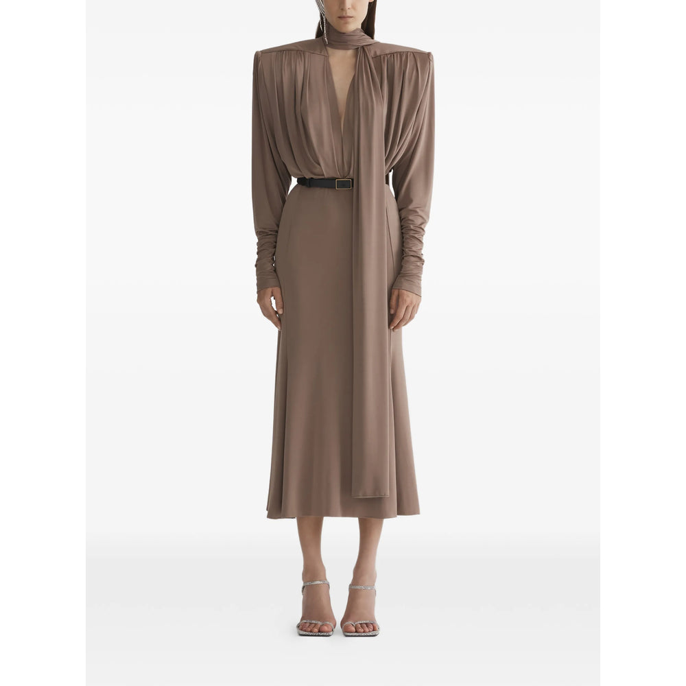 Mugler Dresses - Brown | 2dabb0fbfa1ab1d7d741c341e7b26f34894c4f64