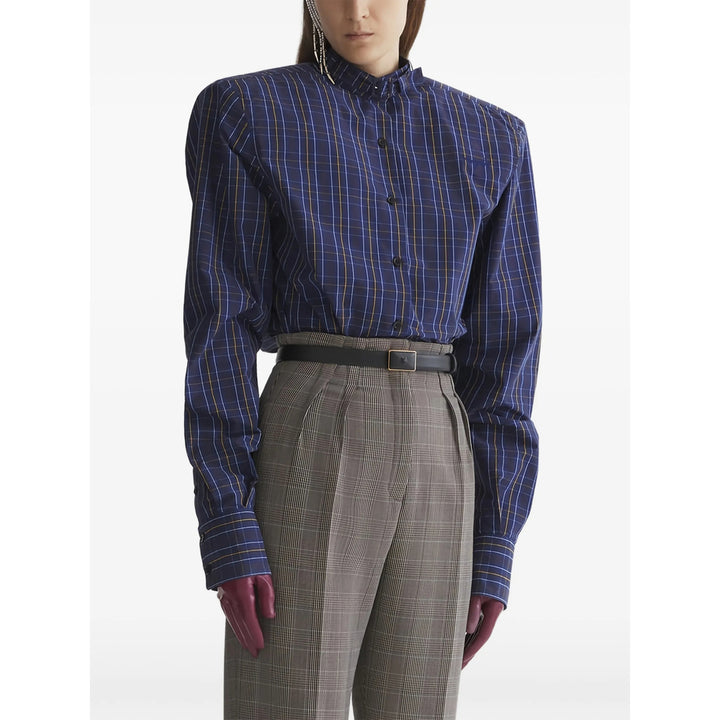 Mugler Shirts - Blue | a263f0d0c3d37d5d5d46a8d6271a7338c9988c91