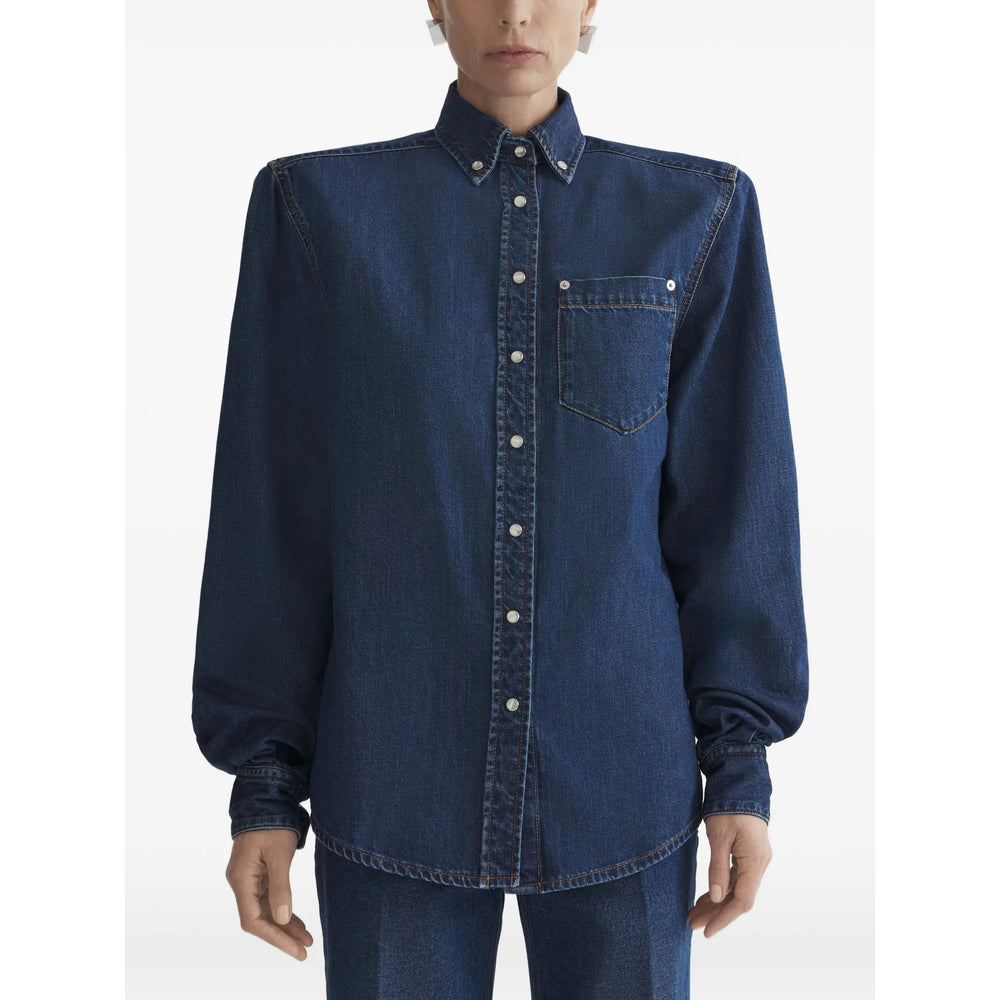 Mugler Shirts - Blue | dd1b1564a585ac040a340e219d6c398bc7088b40