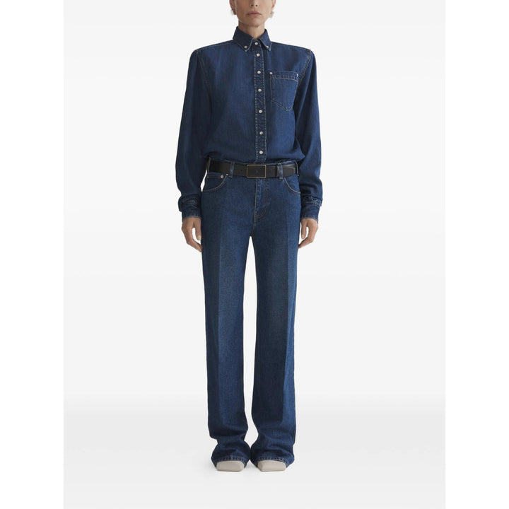 Mugler Shirts - Blue | 9dc989ba9667a46223d7837d514c63385d1e913c