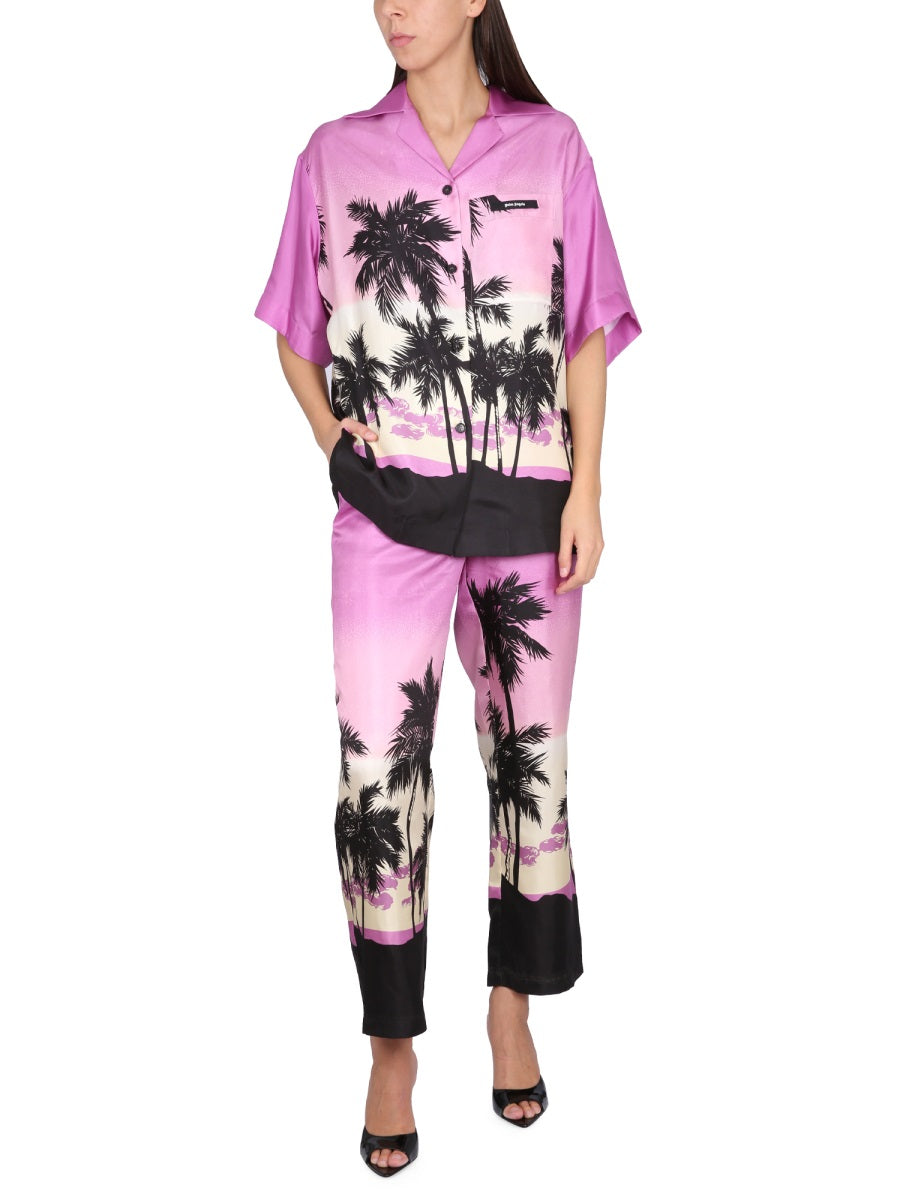 Palm Angels Pants - Purple | Wanan Luxury