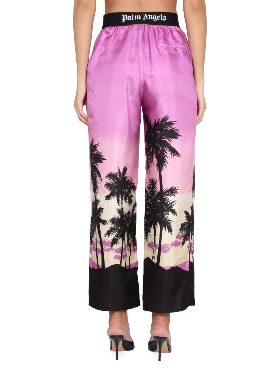 Palm Angels Pants - Purple | Wanan Luxury