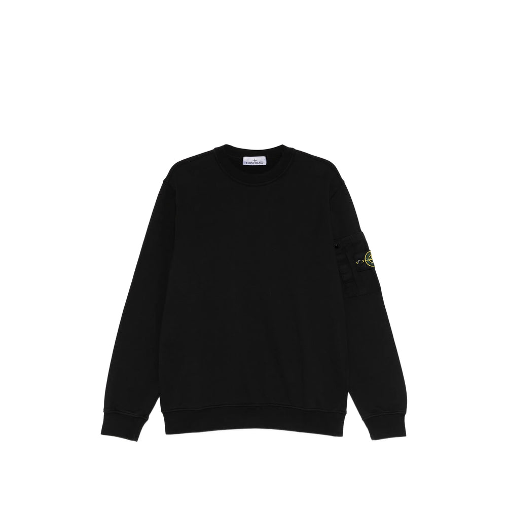 Stone Island Sweatshirts - Black | 8be85a3816415a026db8c1e2d659a7bfe509edda