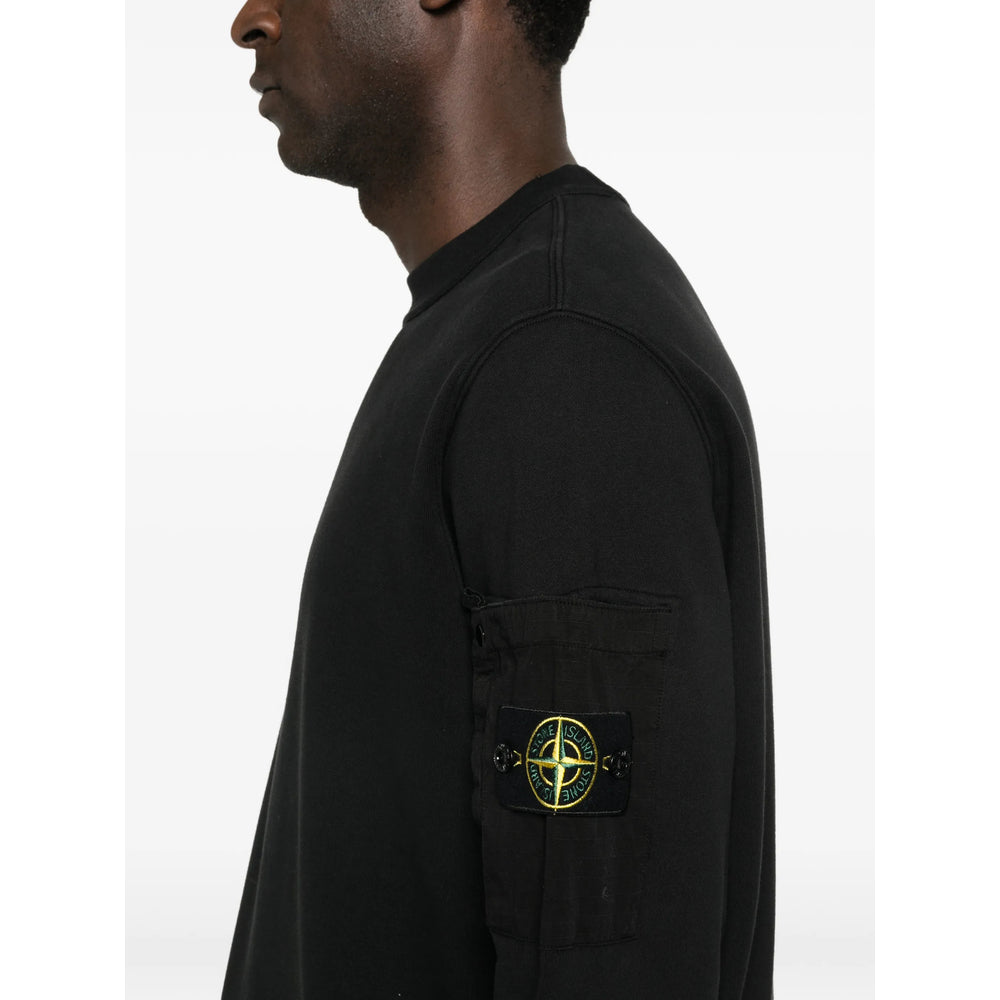 Stone Island Sweatshirts - Black | 1022dce25479d4e5c587ead24f559731e4cd275d