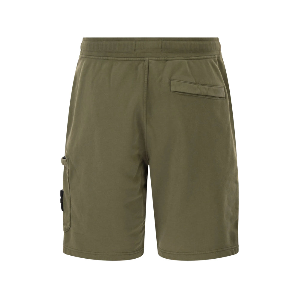Stone Island Shorts - Green | 473c490f24b6e3a7d9cb5455a4538dc7a03e38e4