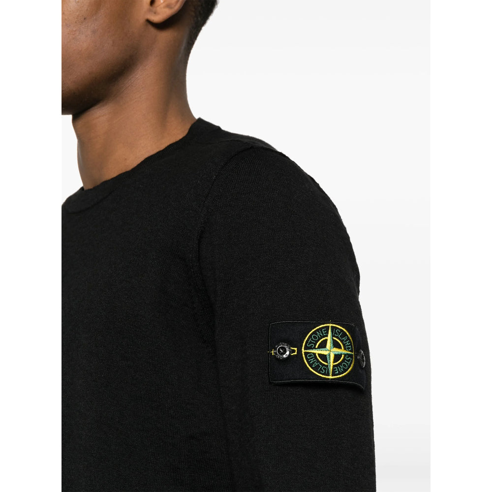 Stone Island Sweaters - Black | 0552be05679fe6b8b67bf0fe3bfbbe557fca8b10