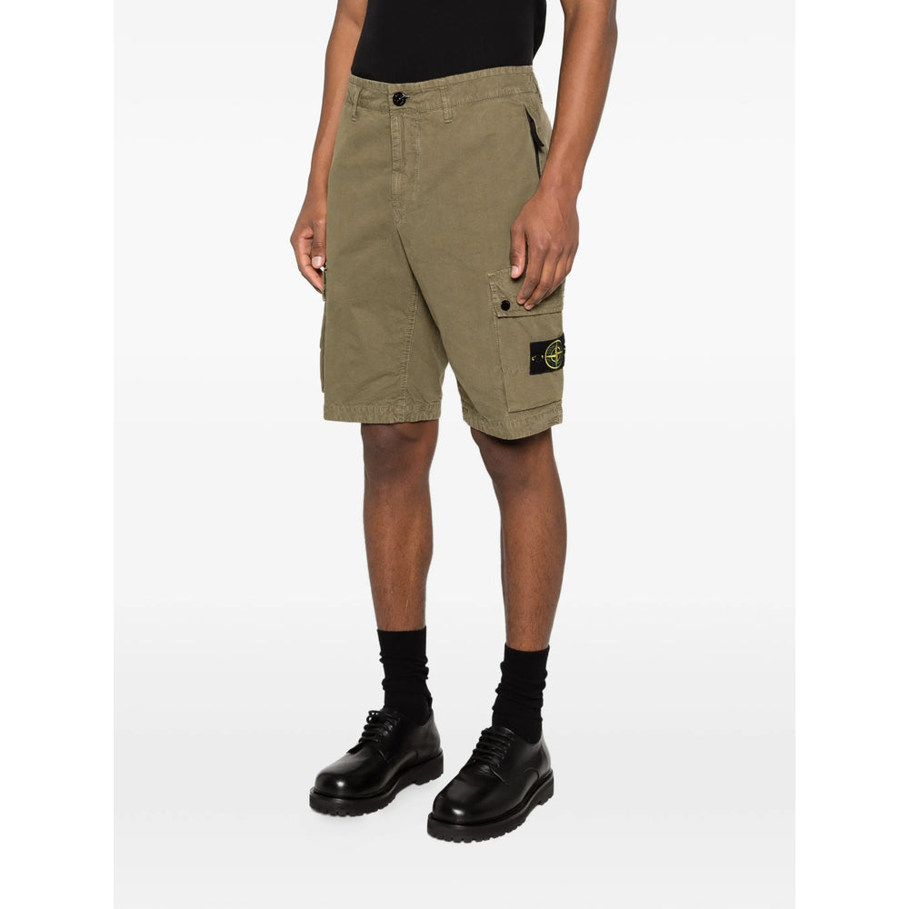 Stone Island Shorts - Green | 7c58b2c6b6b8db1eb1e320db1a1dc2072f5441b3