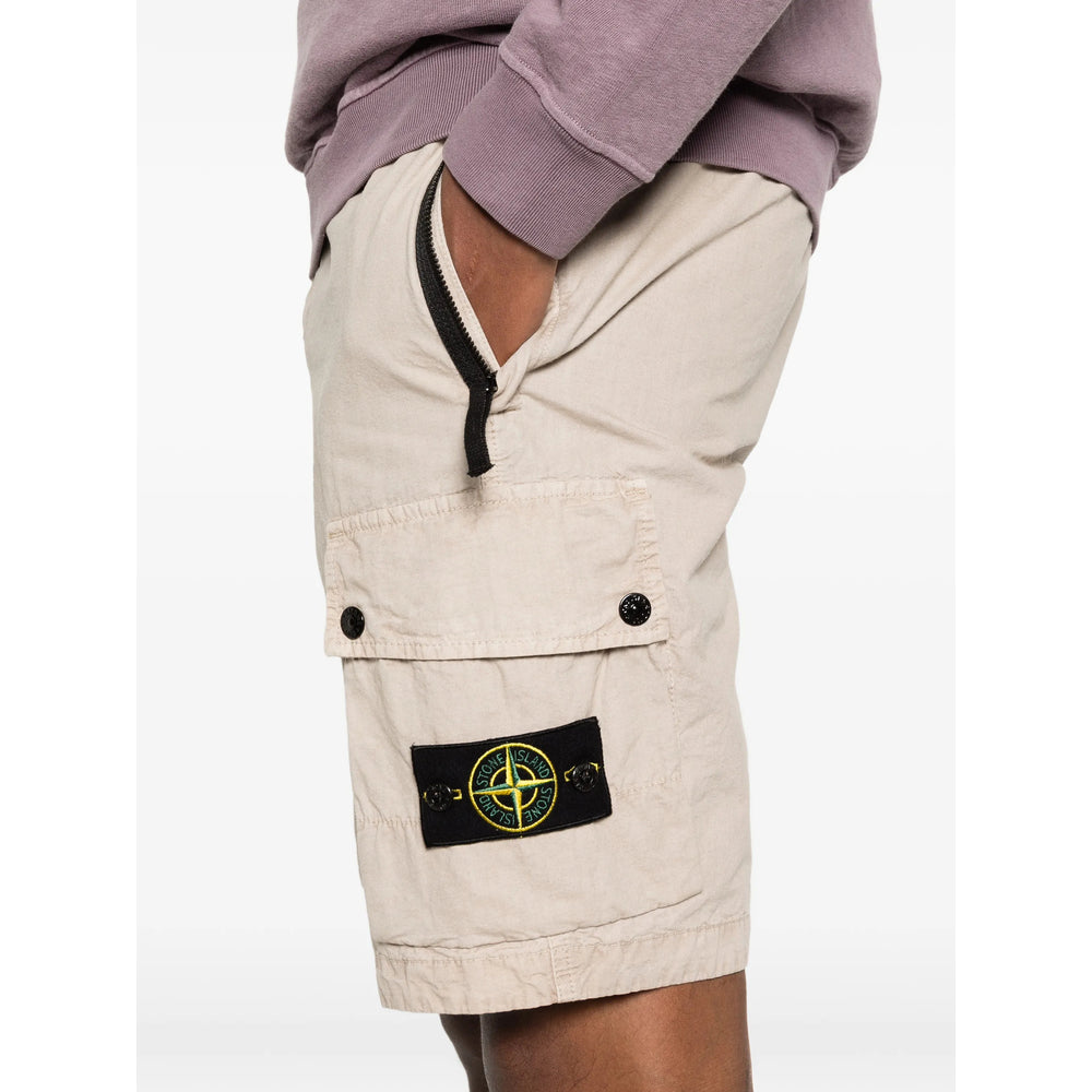 Stone Island Shorts - Neutral | b45d70bb2b54d2fc31b01ada522dc49f38e0479a
