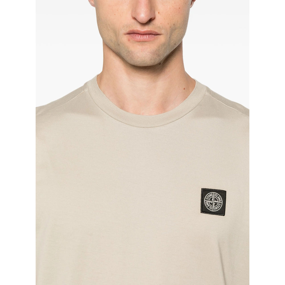 Stone Island T Shirts - Neutral | 238111ddd3e478f6e627ade74f3b22187b1128f8
