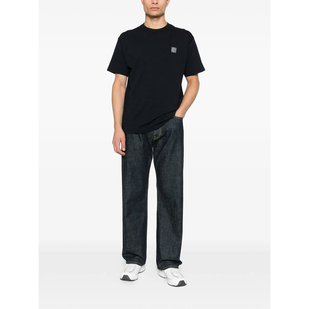 Stone Island T Shirts - Black | 809034a5bd643b925970433a0bd9e2c1523597aa