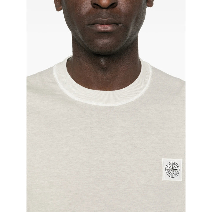 Stone Island T Shirts - Neutral | d17511bcf0b6cbc30db4424917ea1821a8bd75af
