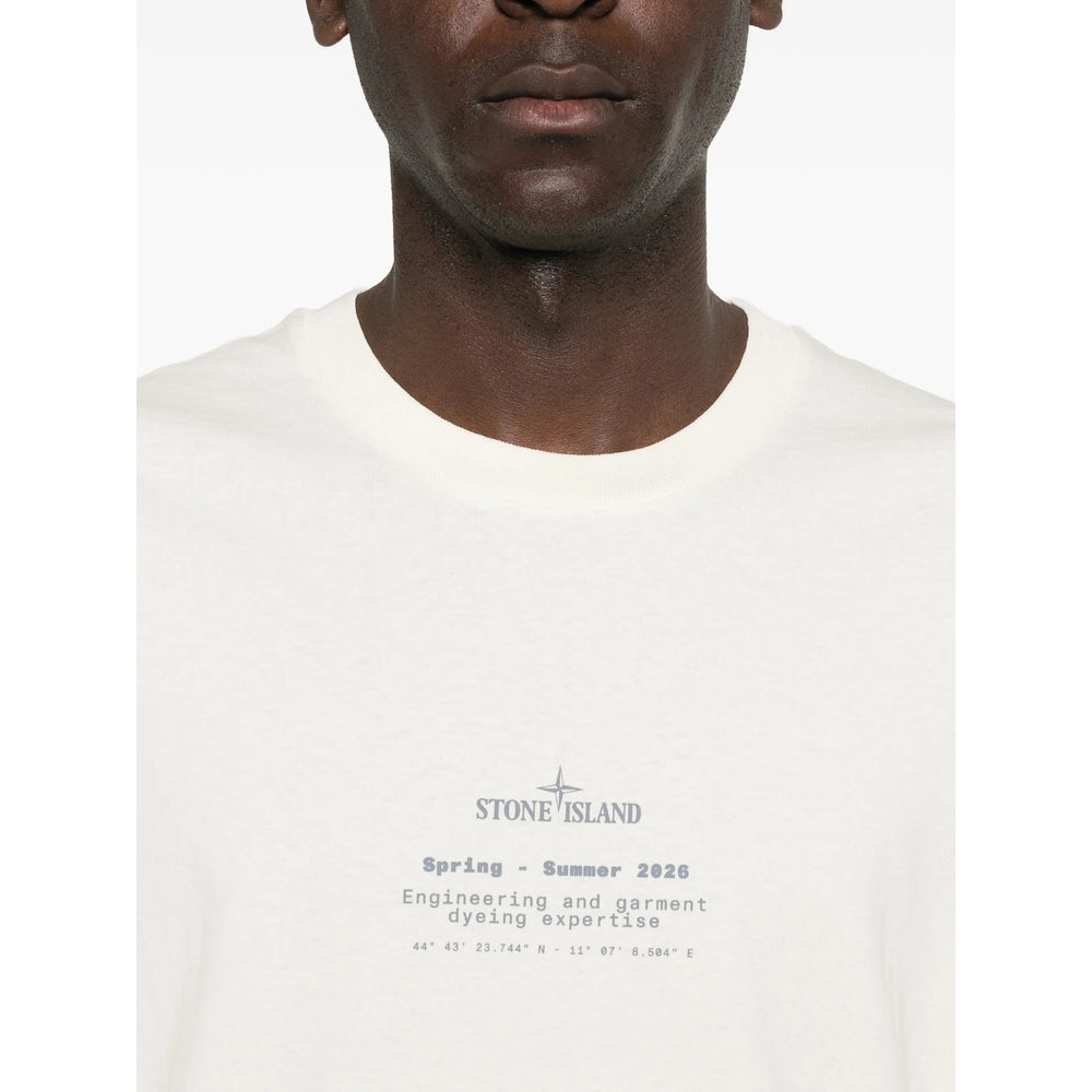 Stone Island T Shirts - Neutral | 7f02a03ecefaa2cd828f285a6215ac35e0910788
