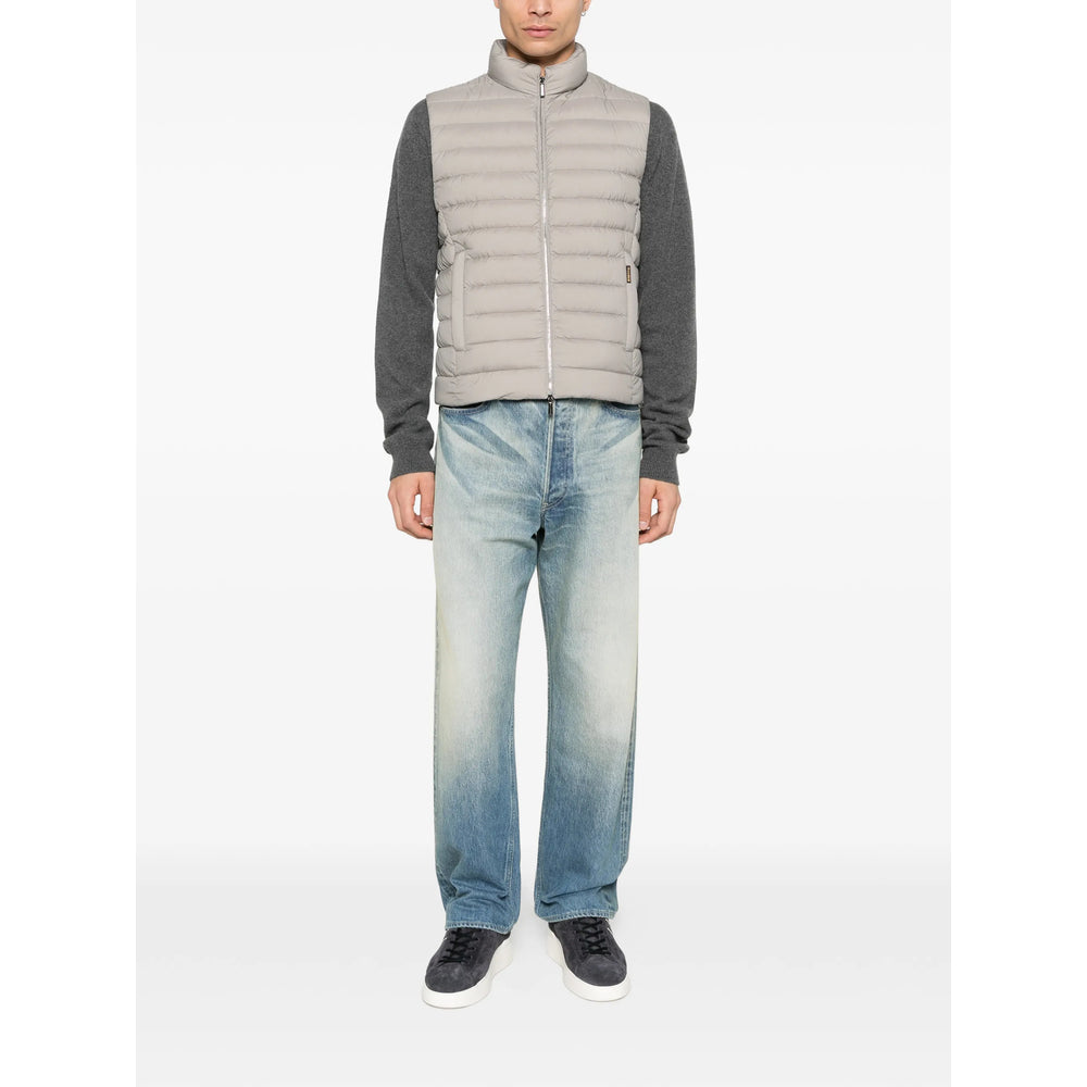 Moorer Outwear Waistcoats - Gray | 210ca29e21db2e0f2741e17db6fa6085c4be2f07