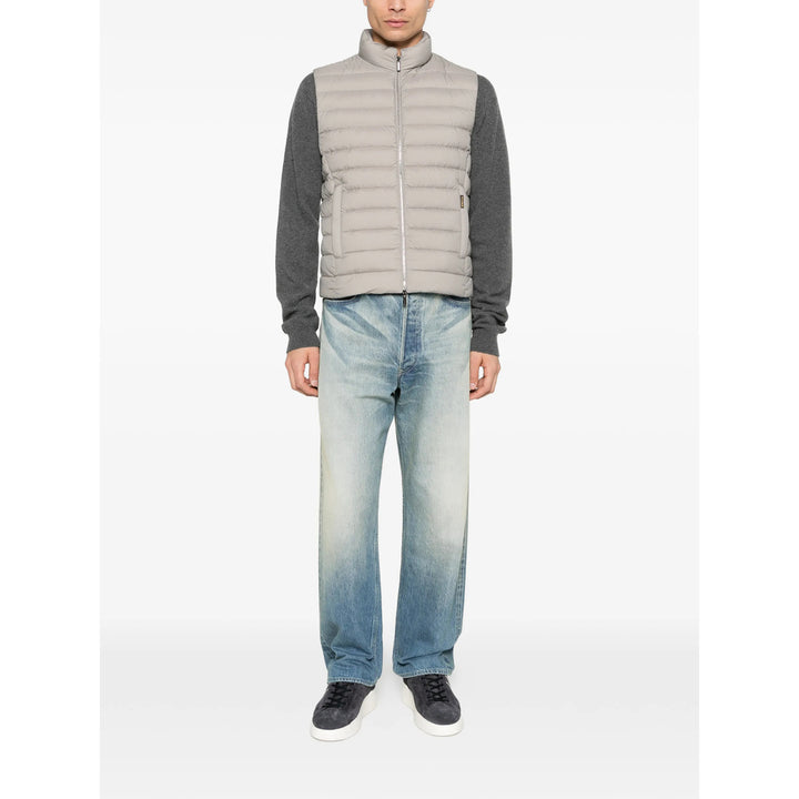Moorer Outwear Waistcoats - Gray | 210ca29e21db2e0f2741e17db6fa6085c4be2f07