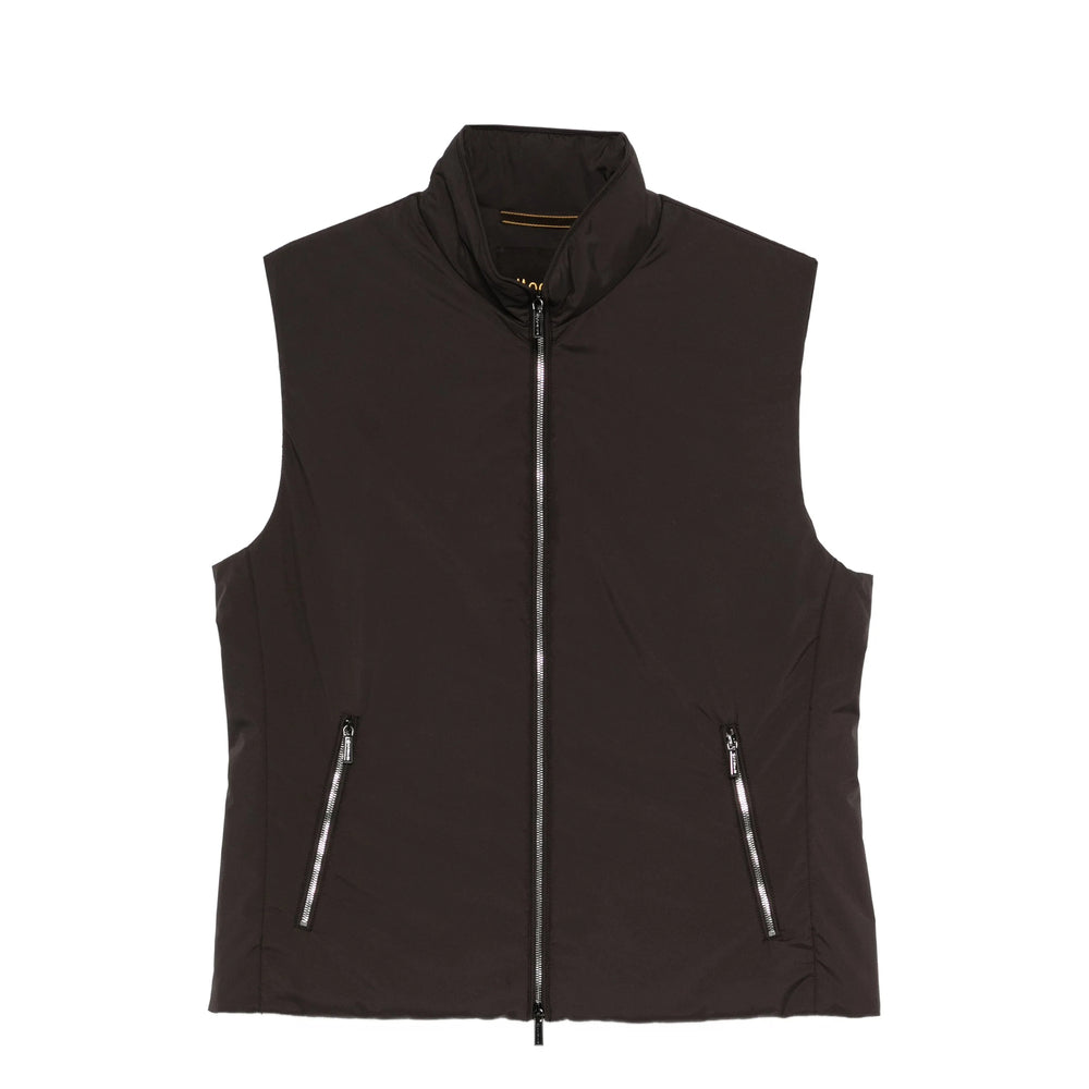 Moorer Outwear Waistcoats - Brown | 13f08aaa6ebaa8cbc4bf0f99b6f4d8398ff0c4c4