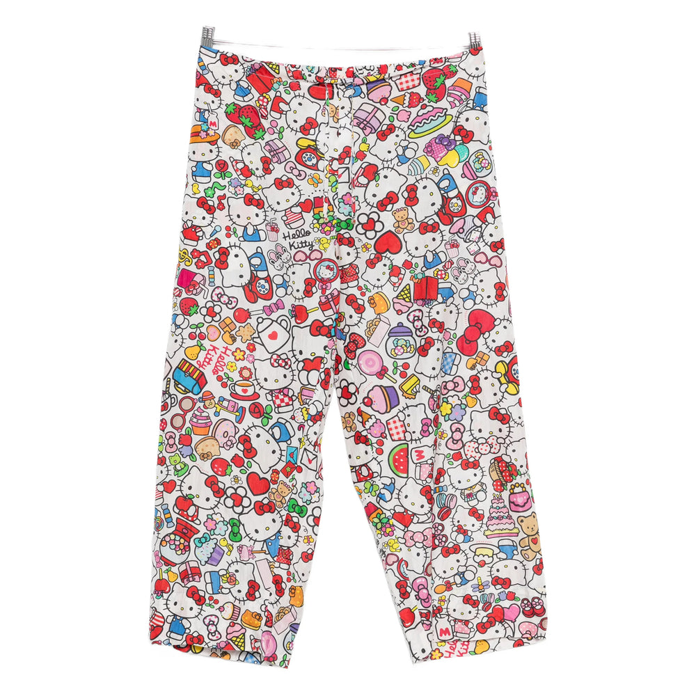 Pero Pants - White, Red | f8261a21a1f79a823f17598e7fd677fe461dce42