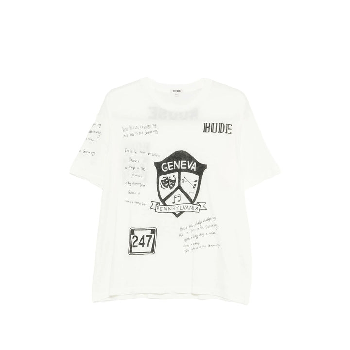 Bode T Shirts - White, Black | 7f9438ed74e34c5b941b1190c12105c5d1ced020