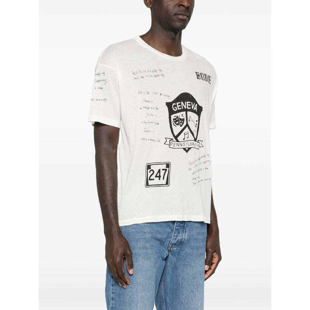 Bode T Shirts - White, Black | c6194c6e68d4f42e7dceb8c25b8efab2df97587c