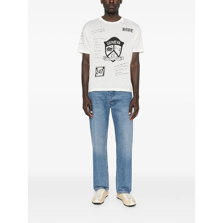 Bode T Shirts - White, Black | 81eb50ba36cba874d7e40ab97612045767b4e5f8