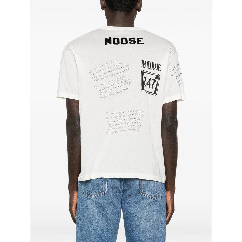 Bode T Shirts - White, Black | c906070191f7d3e83bc4bf5e155be8afe9f9a888
