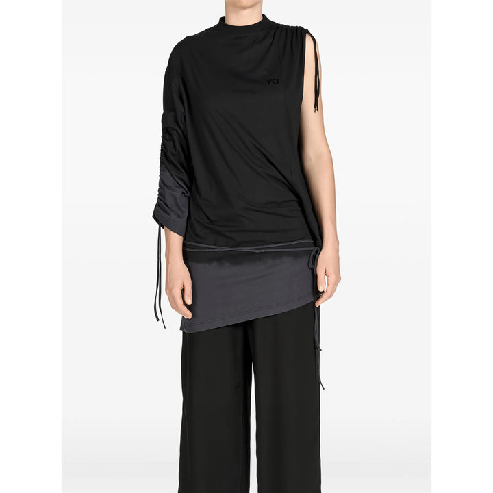 Y-3 T Shirts - Black, Gray | ff3e09bc05799ed6d70eb49df3bcc9482764cb51